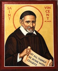 St. Vincent de Paul Icon: $11.00